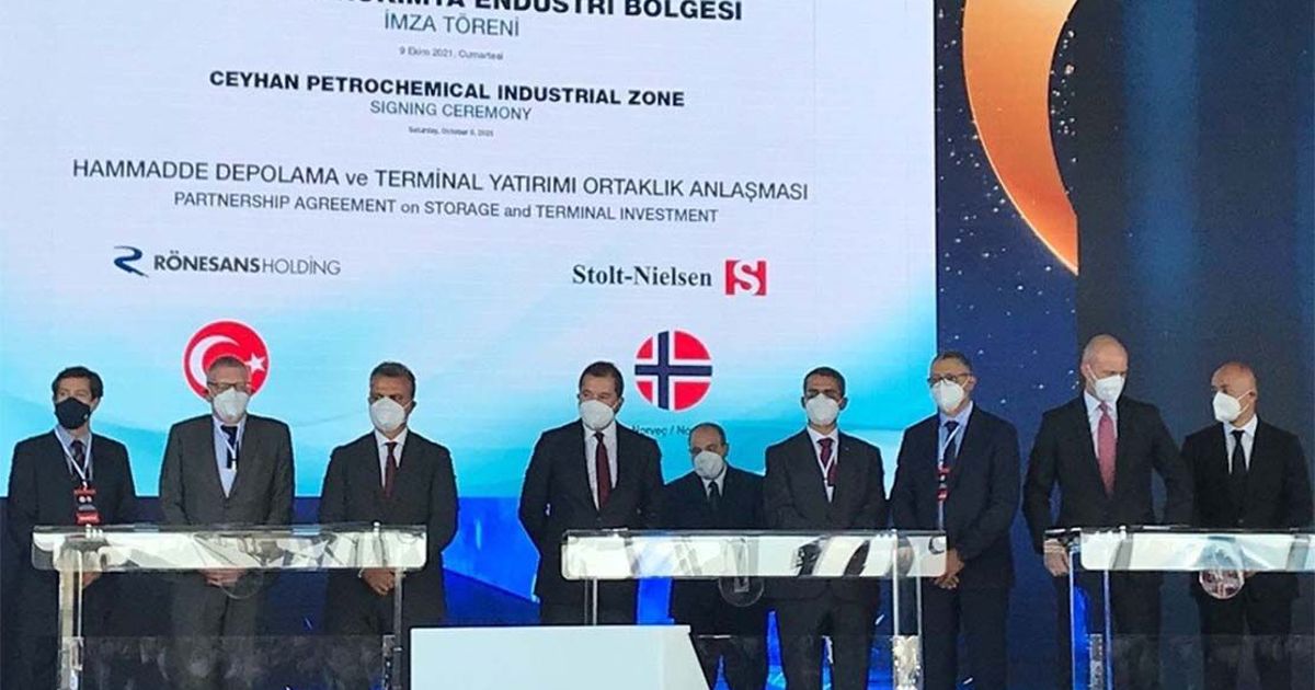 Stolthaven Terminals and Rönesans Holding announce plan to build new ...